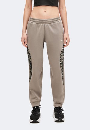 Puma PUMA SPORT ANIMAL COMFORT PANTS FL - Παντελόνι φόρμας - mouse gray