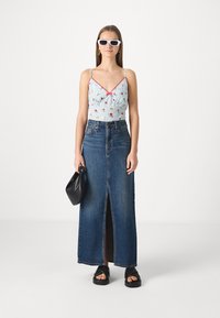 GAP GAP X DÔEN FLORAL CAMI - Top - dublin blue