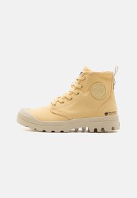 Palladium - PAMPA UNISEX - Sneakers hoog - yellow crème Miniatuurafbeelding 1