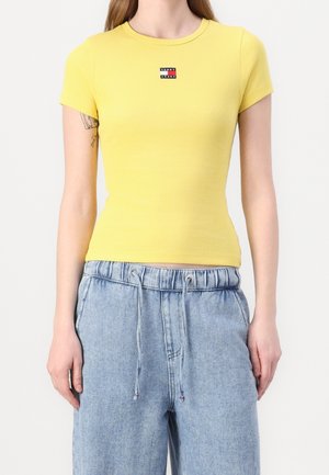 Basic T-shirt - yellow
