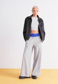 adidas Originals KSENIA  - Dresside alumine osa - medium grey heather/blue