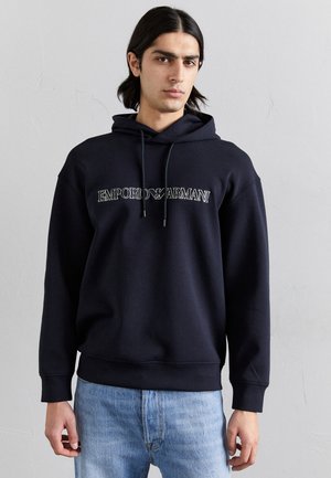 FELPA - Hoodie - logo navy