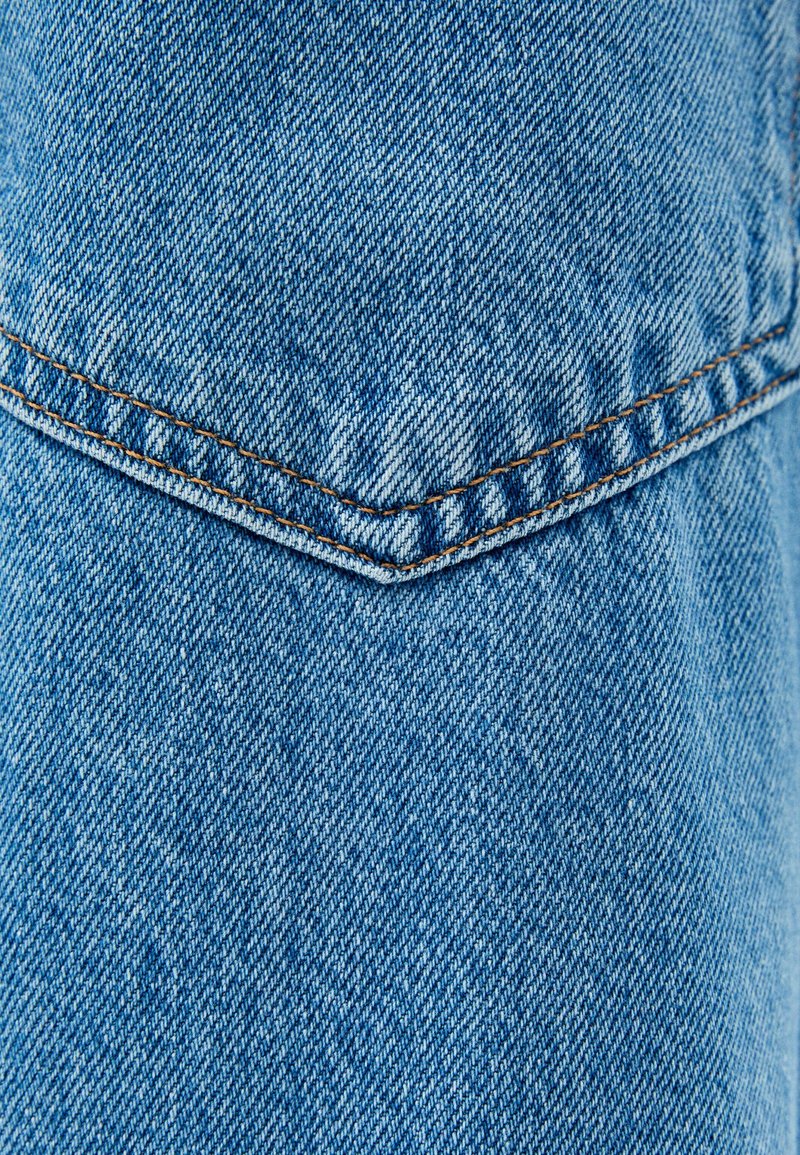 Herren Skinny Fit | Bershka WIDE Jeans Straight Leg light-blue denim - UT72950 Herren Skinny Fit | Bershka WIDE Jeans Straight Leg light-blue denim - UT72950