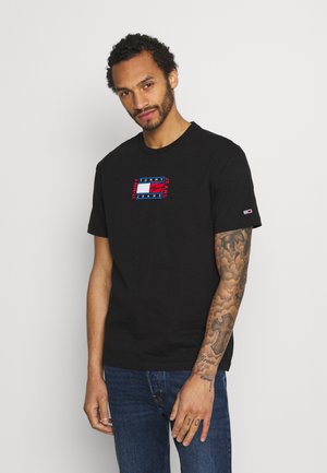 TIMELESS TEE UNISEX - Printtipaita - black