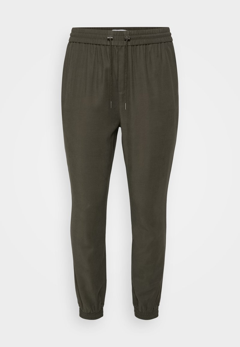 ONLY Carmakoma Broek donkergroen