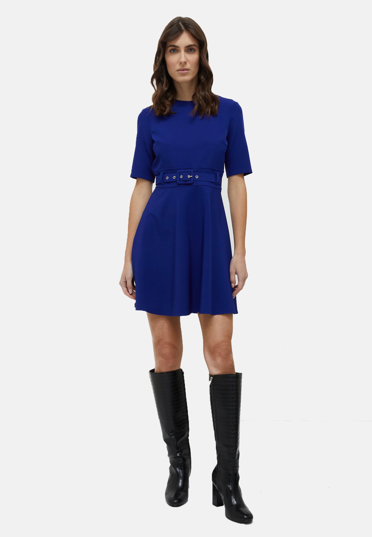 Motivi CON CINTURA - Day dress - blu/blue - Zalando.de