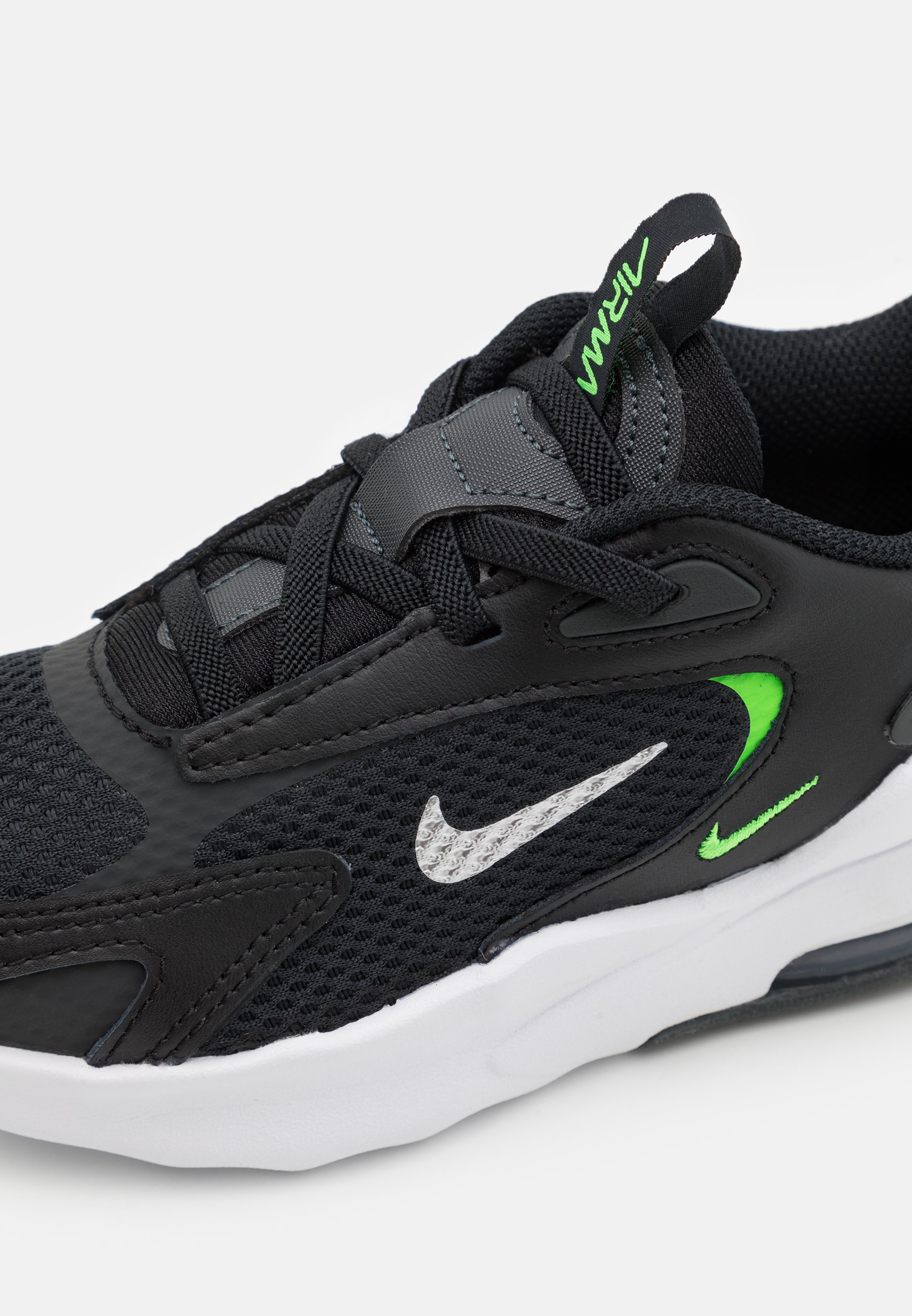 Nike Sportswear AIR MAX BOLT UNISEX - Sneakers laag - black/chrome/dark  smoke grey/green strike/Zwart - Zalando.nl