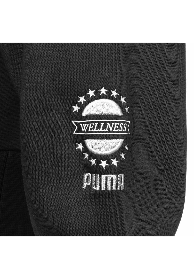 Puma WELLNESS CLUB - Mikina s kapucí - black