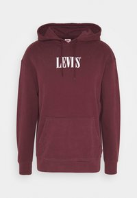 Levi's® Felpa con cappuccio - bordeaux