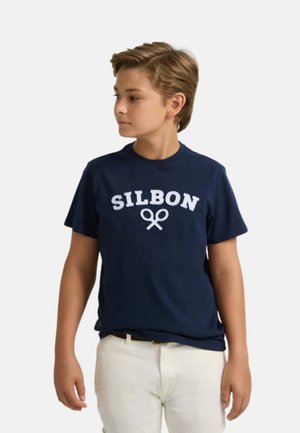 Silbon, CAMISETA DE MANGA CORTA - Camiseta estampada - azul marino