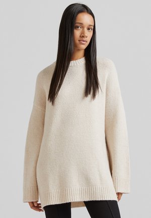 OVERSIZED - Jumper - beige