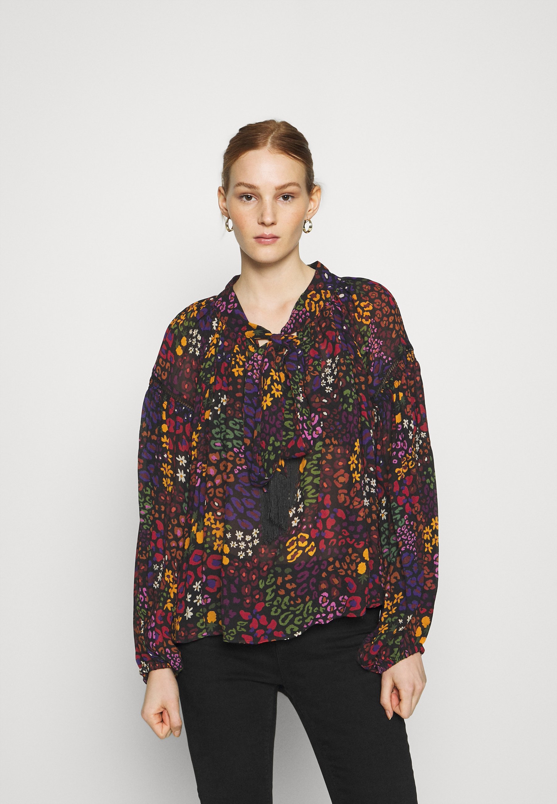 Women WILD MIX BLOUSE - Long sleeved top Women WILD MIX BLOUSE - Long sleeved top