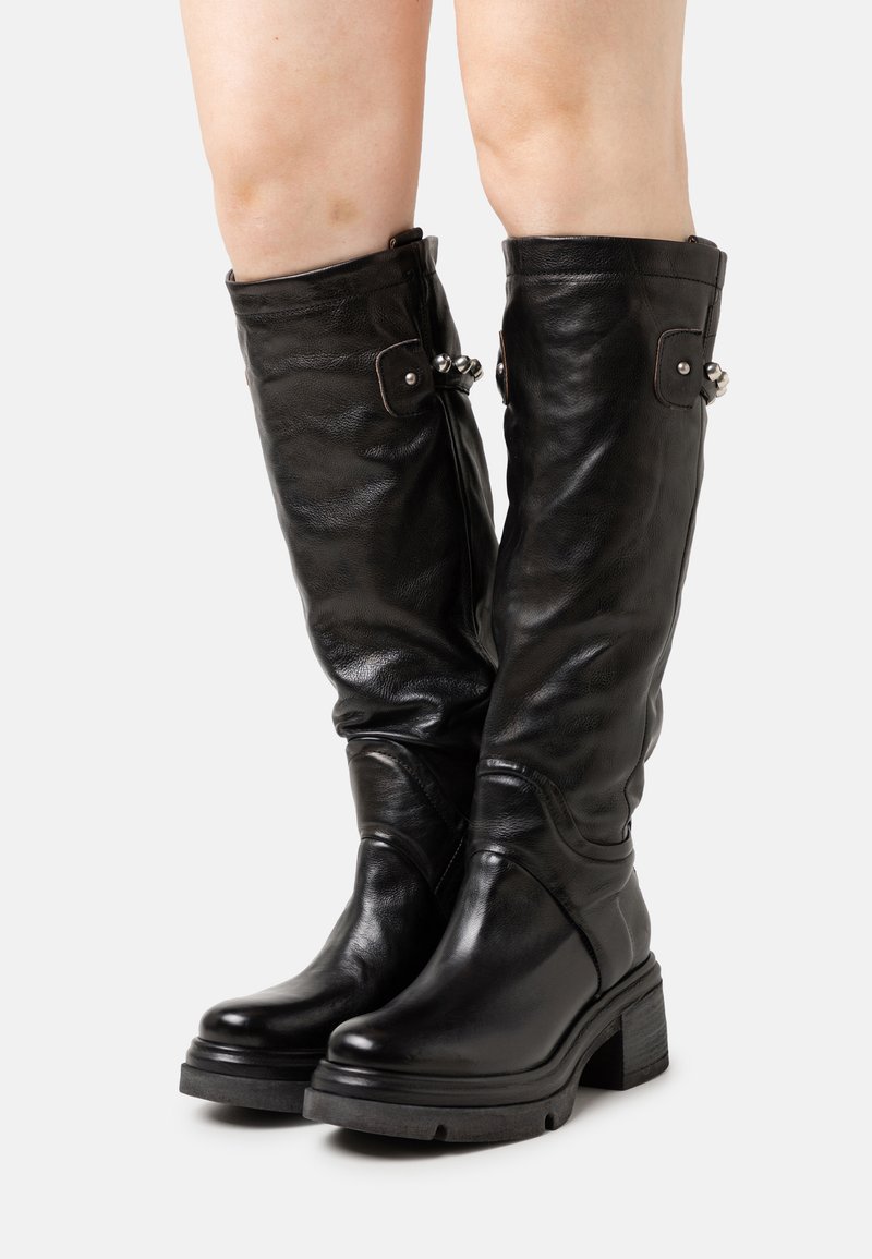 A.S.98 EASY Cowboy/Biker boots nero/black Zalando