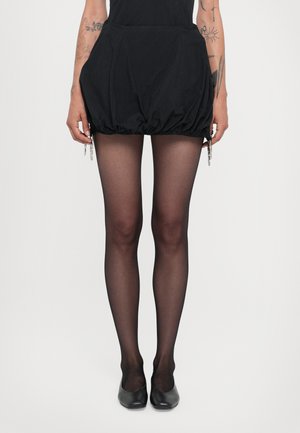 PUFF - Minifalda - black