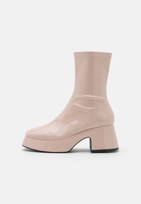 Even&Odd Botines con plataforma - beige