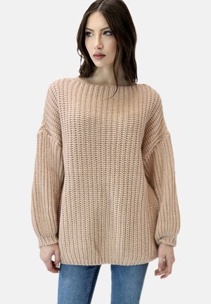Pullover - beige