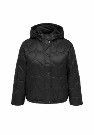 ONLY Carmakoma, QUILTED JACKET CARTAHIA QUILTED JACKET - Talvejope - black