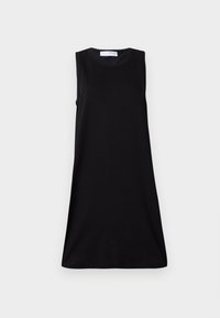 SLFESSENTIAL TANK SHORT DRESS - Jersey dress - black