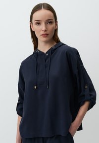 Jimmy Key LONG SLEEVED - Sweat à capuche - dark blue