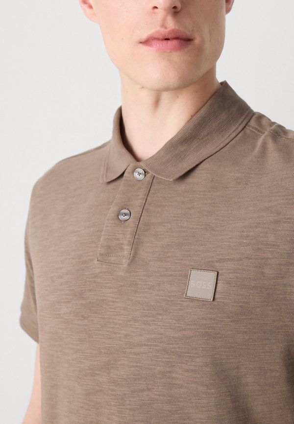 Polo shirt - open beige4