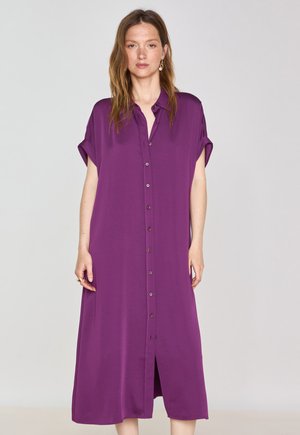Robe chemise - violet