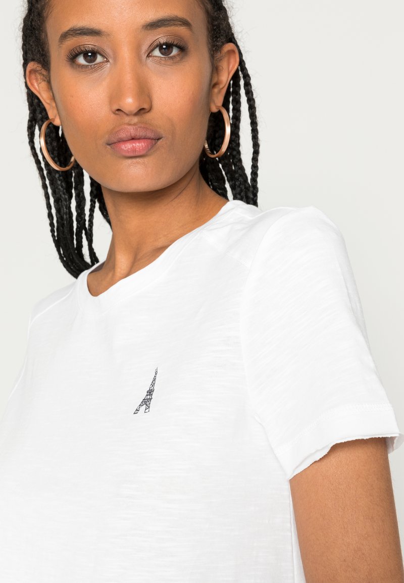 Damen T-Shirts | Esprit T-Shirt basic white/weiß - KY46580 Damen T-Shirts | Esprit T-Shirt basic white/weiß - KY46580
