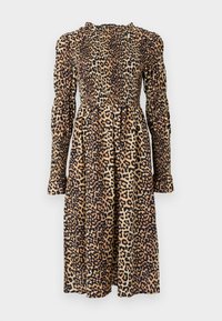 Yaschemma Ls Smock Midi Dress Black