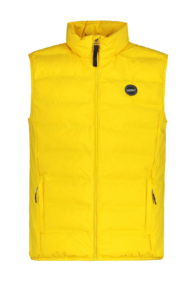 Herren Sportbekleidung | Icepeak ALBI Weste gelb - VR12890 Herren Sportbekleidung | Icepeak ALBI Weste gelb - VR12890