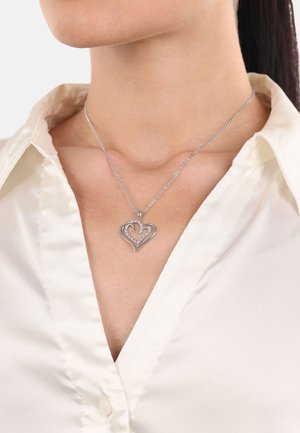 amor HEART - Ciondolo - silberfarben