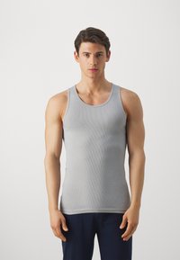 Tommy Hilfiger PREMIUM ESSENTIALS TANK 3 PACK - Apakškrekls - black/white/zinc alloy