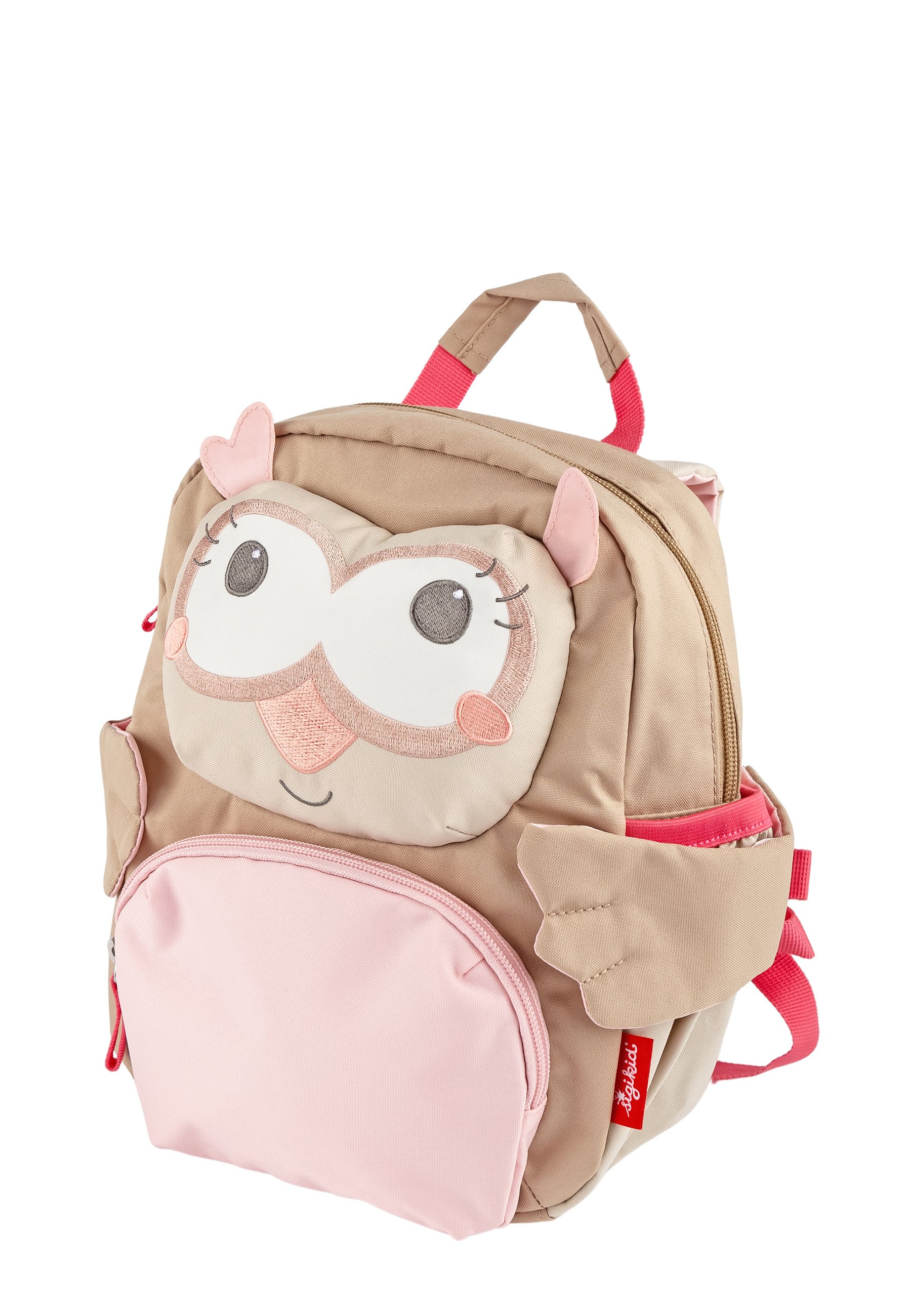 sigikid PFÖTCHEN-EULE School bag rosa braun/light pink Zalando