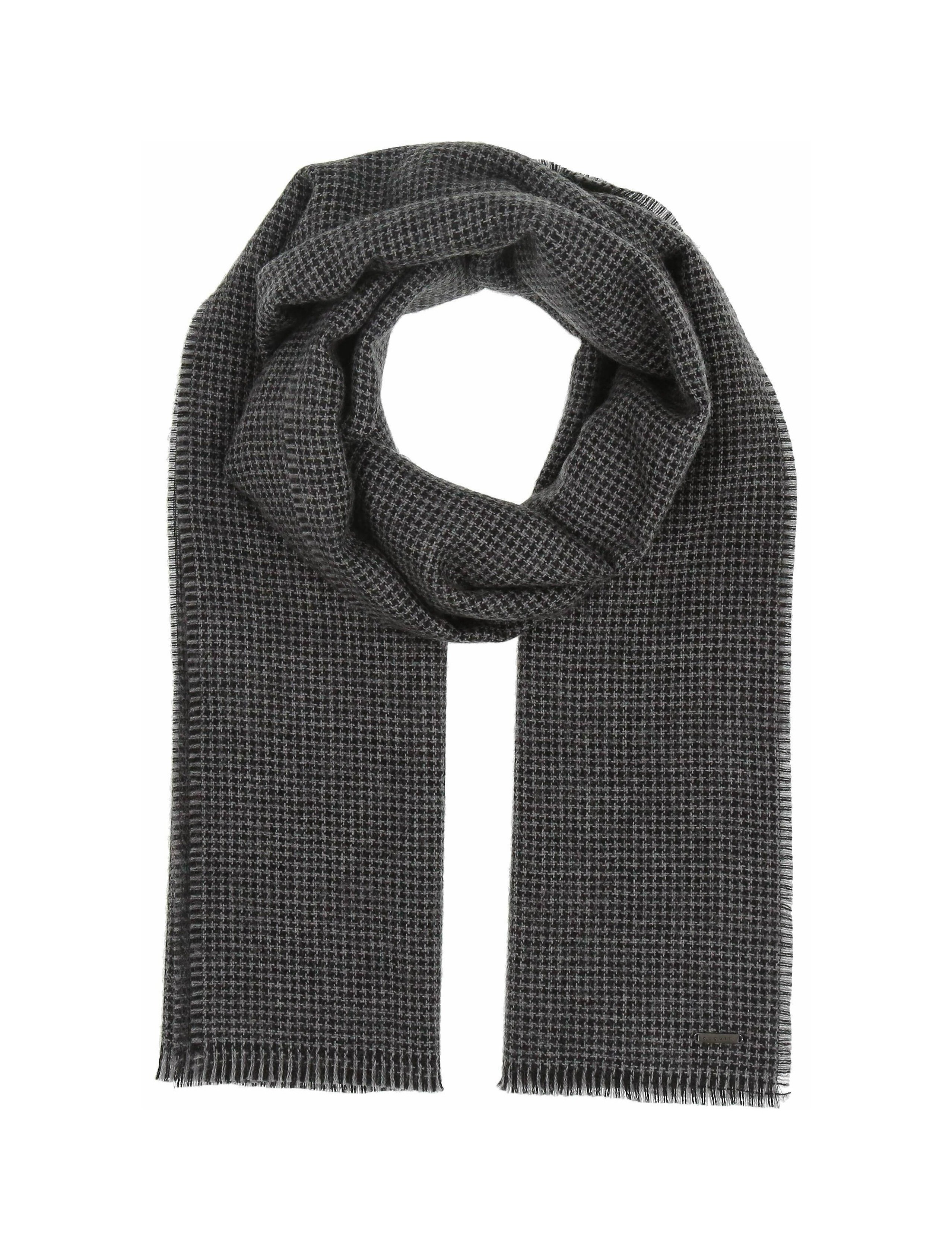 bugatti CHECKED - Scarf - black - Zalando.ie