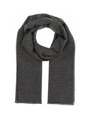 bugatti CHECKED - Sciarpa - black