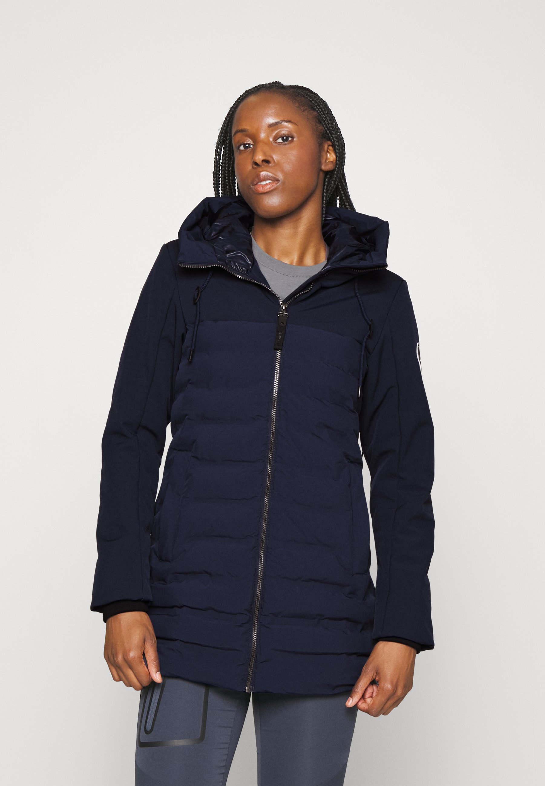 Icepeak ALBEE - Winterjas - dark blue/blauw - Zalando.nl