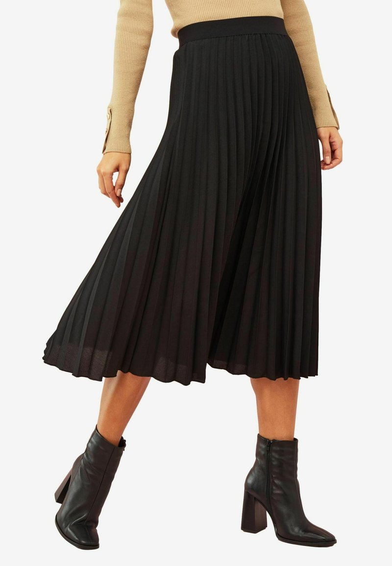 Friends Like These MIDI - REGULAR FIT - Jupe trapèze - black