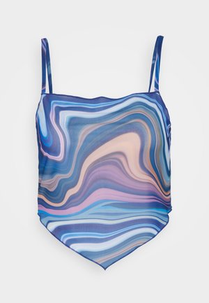 Neon & Nylon, SIGNE STRAP SCARF - Top - directoire blue
