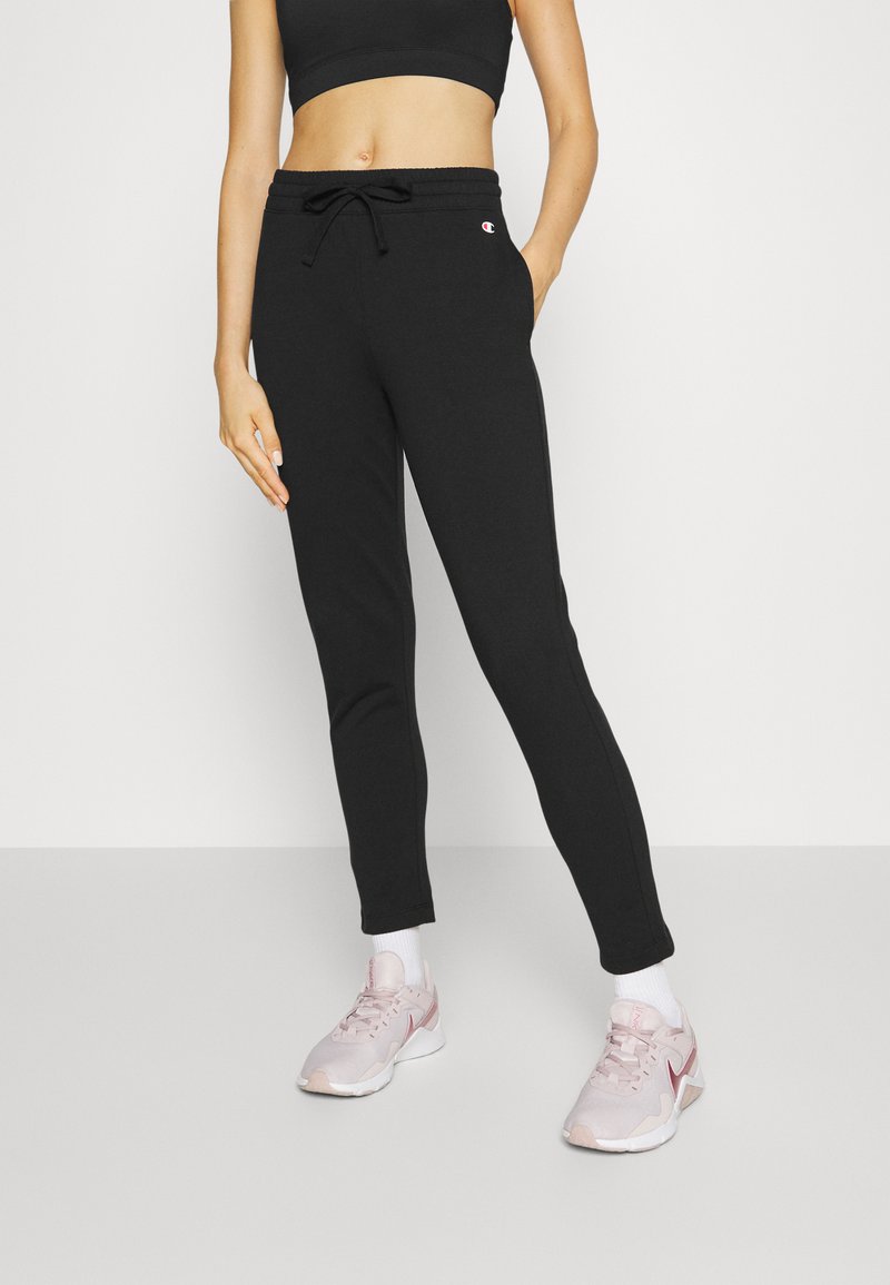 Champion STRAIGHT HEM PANTS Tracksuit bottoms black Zalando.ie