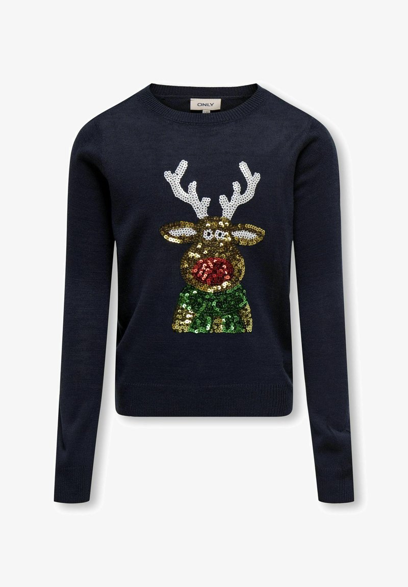 ONLY GIRLS KOGXMAS - Strikkegenser - night sky