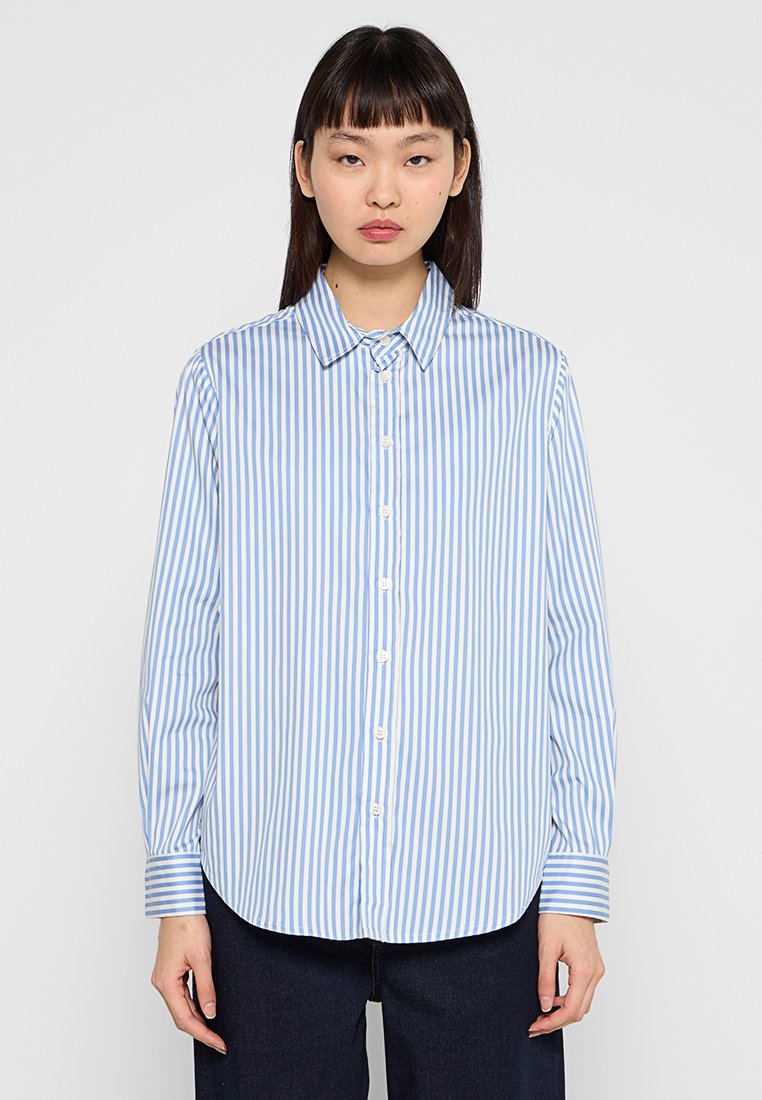 Tomorrow Overhemdblouse blauw Tomorrow Overhemdblouse blauw