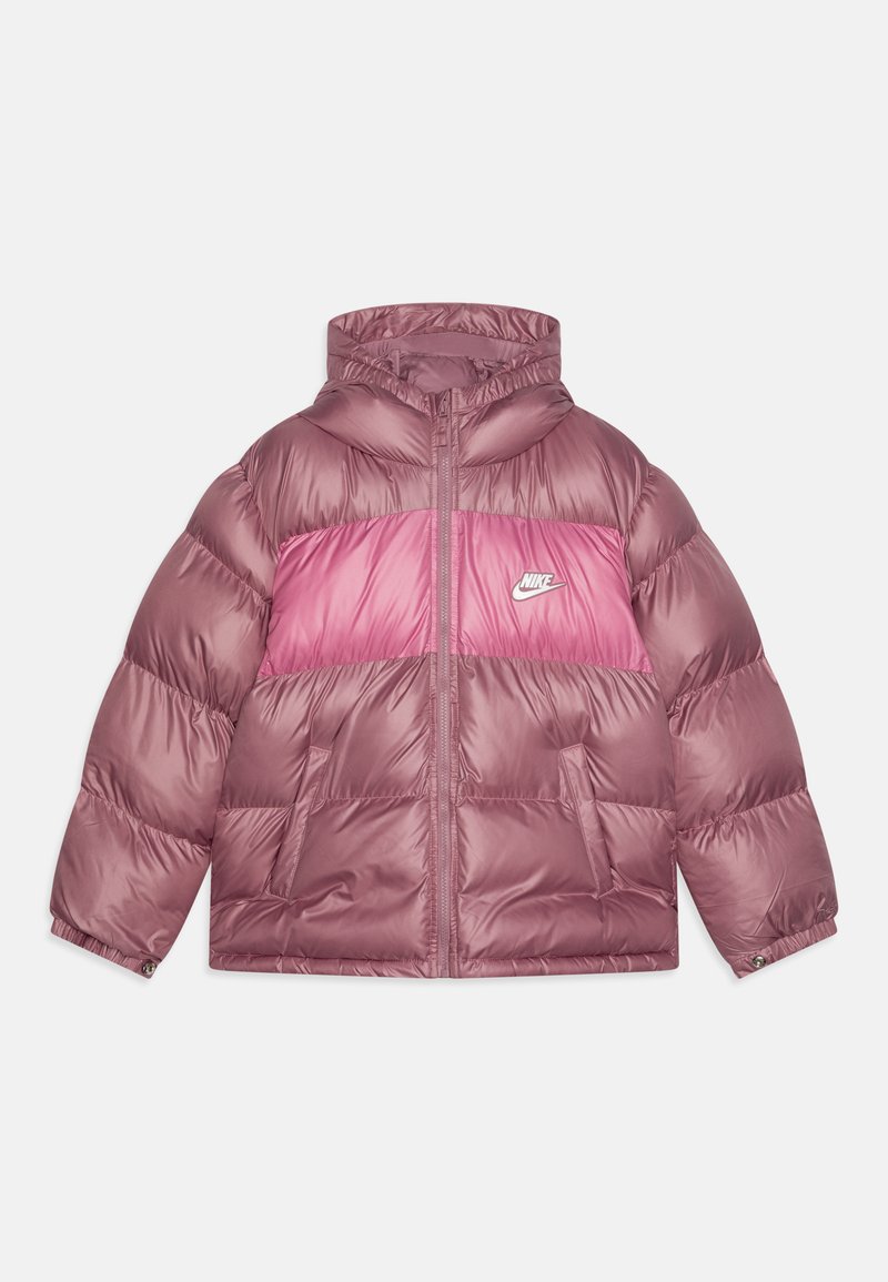 Nike Sportswear UNISEX - Χειμωνιάτικο μπουφάν - plum dust/magic flamingo/white