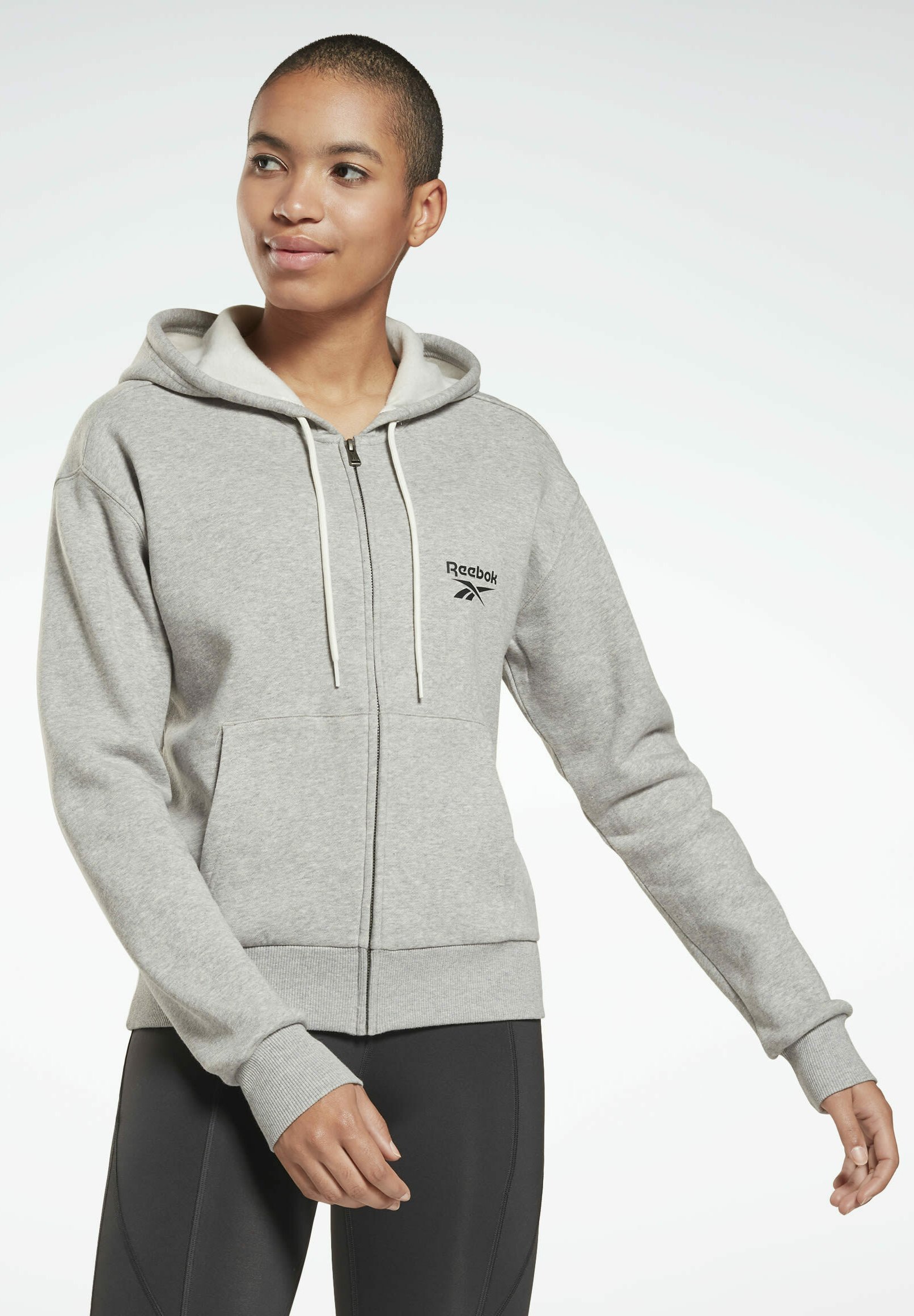 Reebok Sudadera con cremallera - grey/gris - Zalando.es
