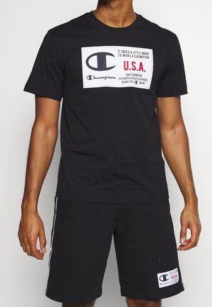 Camiseta estampada - black