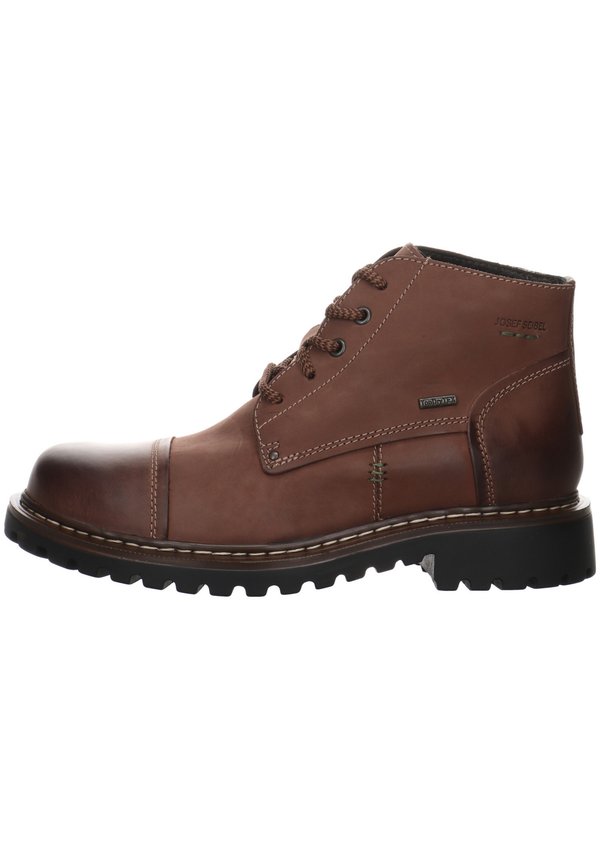 WINTER CHANCE  - Schnürstiefelette - braun dunkel