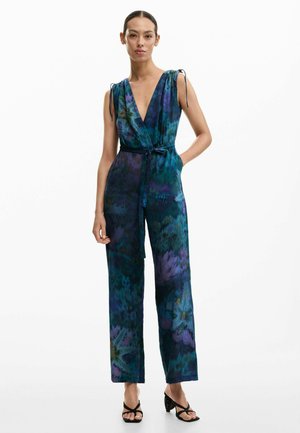 NIGHT GARDEN - Mono - blue