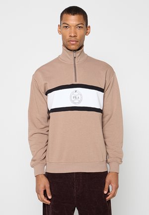 PARELLA LOOSE FIT - Sweatshirt - taupe gray-bright white