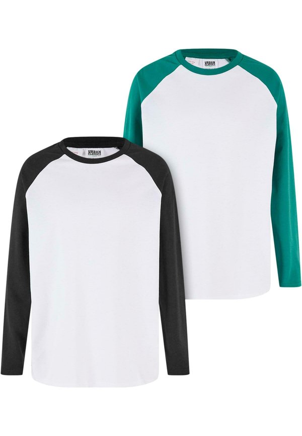 OVERSIZED RAGLAN  2-PACK - Langarmshirt