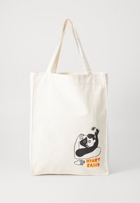 HEART UNISEX - Tote bag - white