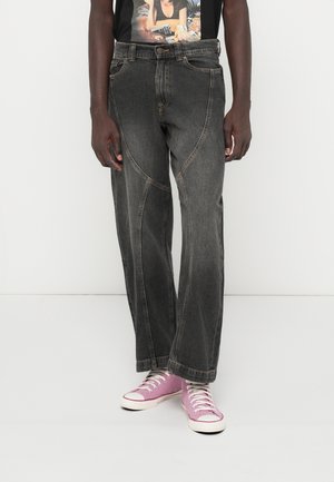 JJIDAVE JJONYX - Φαρδύ τζιν - black denim