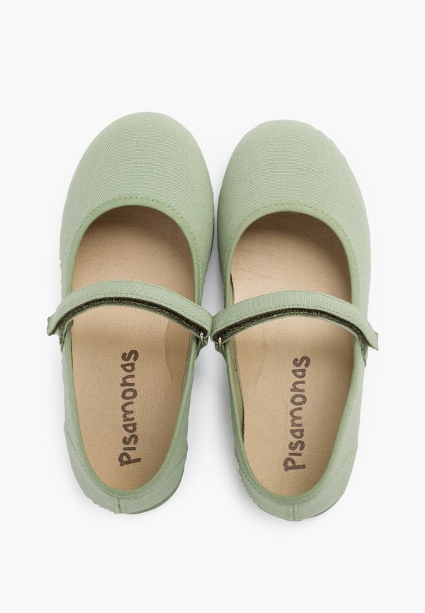 MERCEDITAS TIRA ADHERENTE FINA – Lauflernschuh – verde helecho