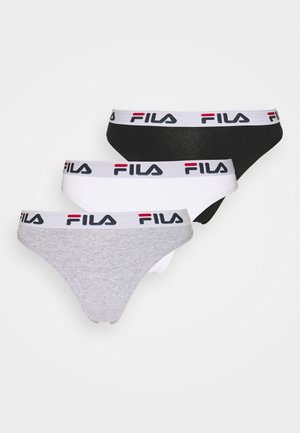 Fila WOMEN - String - white/black/grey